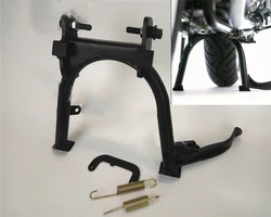 For Triumph Bonneville T100 T 100 Bonnie 01-15 2001-2015 Center Kickstand Foot Kick Stand Body Support Lift Up Bracket 2002 2003