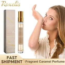 Vaporisateur de parfum de caramel léger, parfum corporel frais naturel, eau de parfum portable et élégante, respire le charme doux