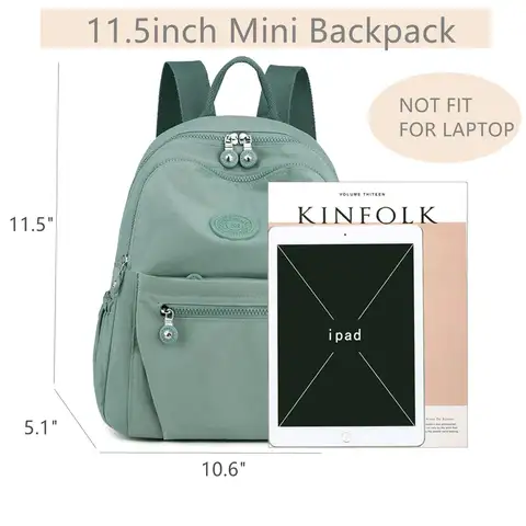 10 best sales नायलॉन बैकपैक - №8