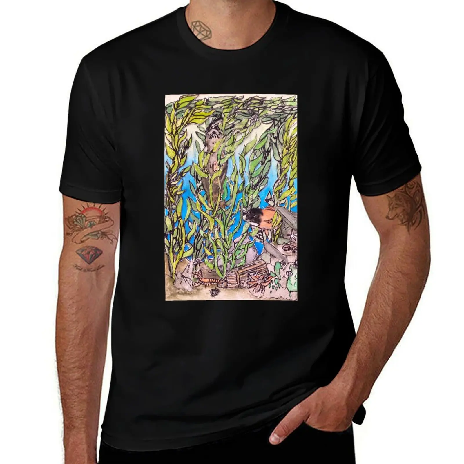 

Kelp Forest Daydream T-Shirt football t shirt vintage clothes graphic t shirts cotton man t-shirts t shirts for men