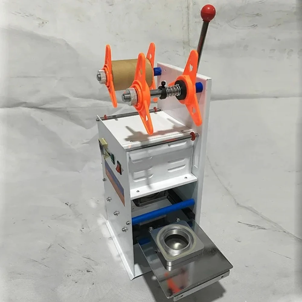 Semi-Automatic Cup Sealing Machine for Milk Tea Yogurt New Electric & Manual Driven Paper Film Packaging for Beverage