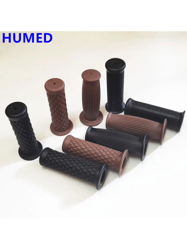 AliExpress HUMED 1 inch  25mm/28mm Vintage Motorcycle Handle Grip Non Slip Rubber Throttle Grip For Cafe Racer Cruiser Dirt Bike 883 1200 72 XL