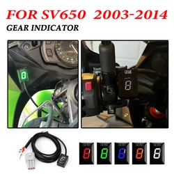 1-6 Gear Indicator for Suzuki SV650 SV 650 2003 - 2010 2011 2012 2013 2014 Motorcycle Accessories LED Gear Speed Display Meter