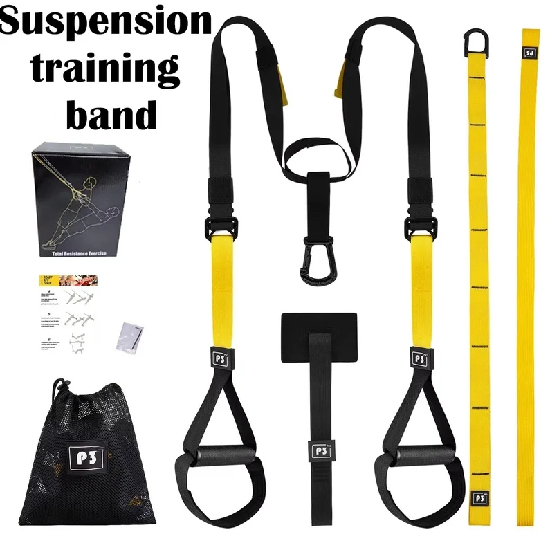 Suspension Trainer Trx - Suspensietrainingsriem Fitness Kracht Suspensietrainer Verstelbare Yogariem
