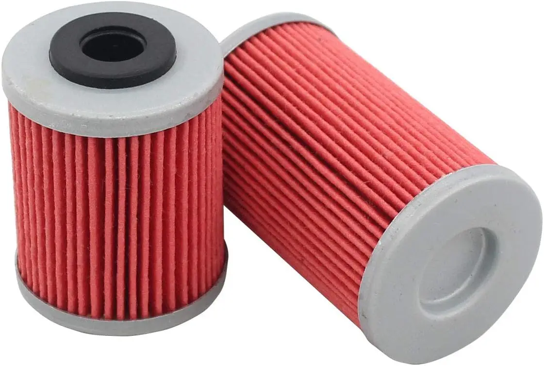 Long 1st and Short 2nd Oil Filter with O-Ring for 250 EXC 4 Stroke 400 MXC Racing 450 SXS 520 SX 525 XCW 560 SMR