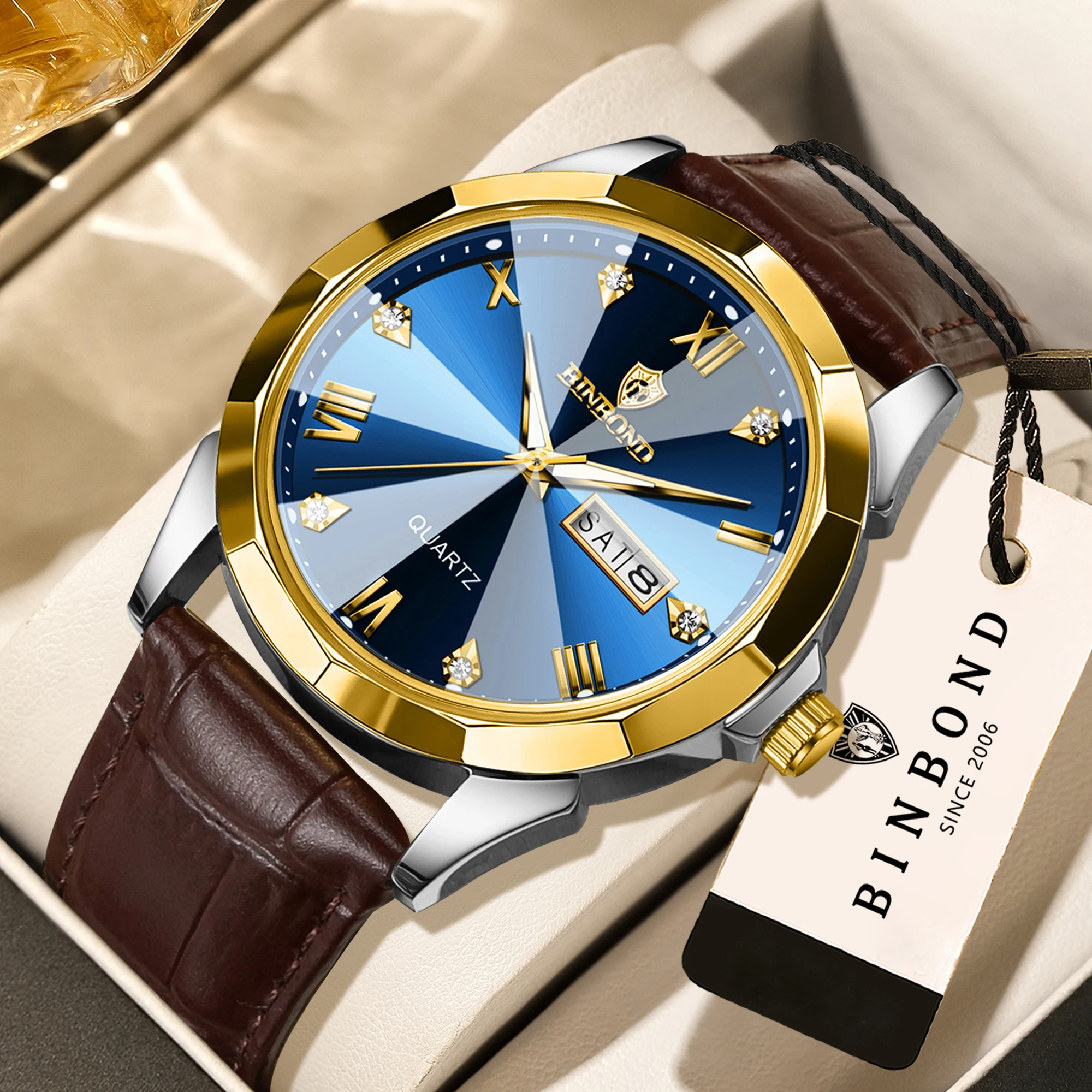 BINBOND Jam Tangan Pria Origin - Smartwatch Luxury Watches For Men ulasan dan harga