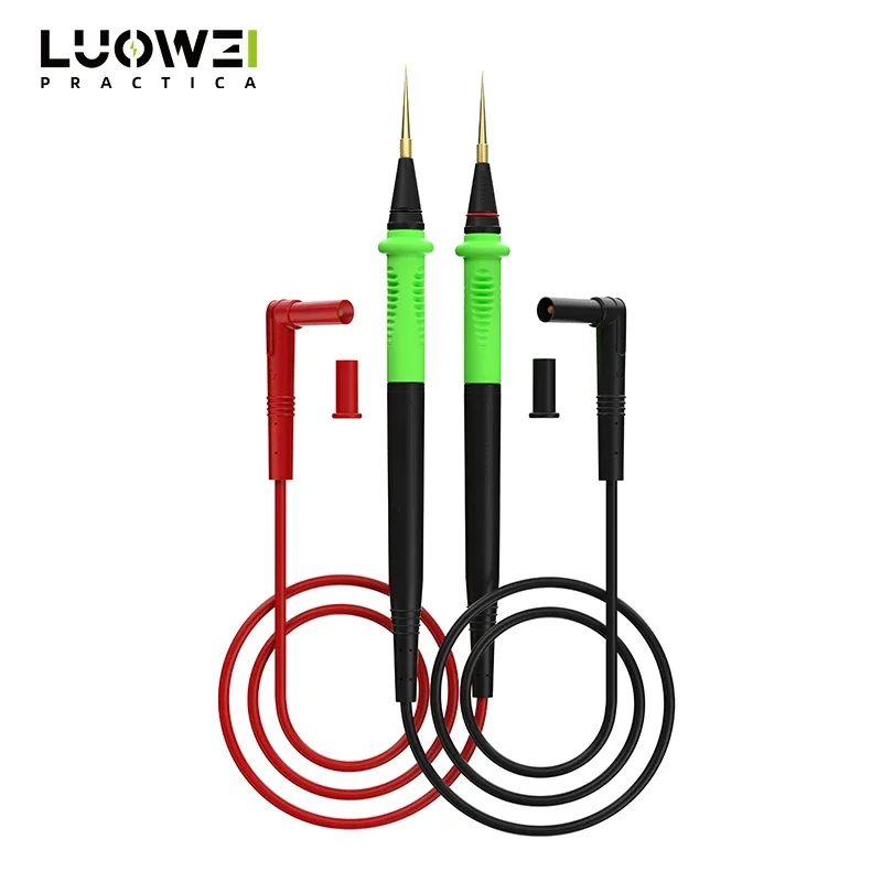 LUOWEI LW-315 20A 1000W Gold Plated Multimeter Pen, Interchangeable Head Dual Tester Probe for Electronic Component Maintenance