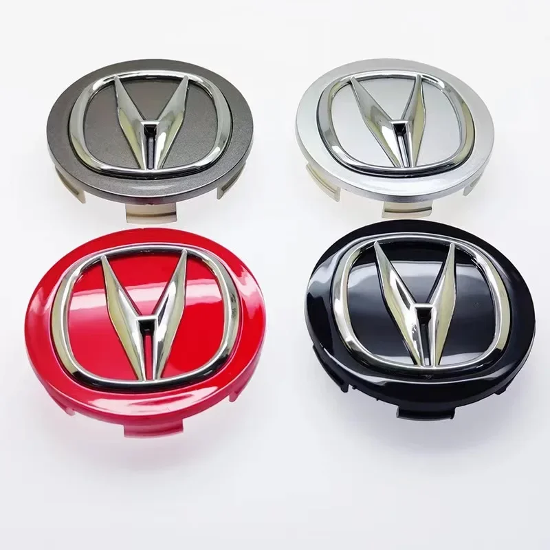 69MM Car Wheel Center Hub Cover Caps Fit for Acura  TLX CDX MDX RDX ZDX TL TLX TLX-L RLX TSX RSX Integra Exterior Accessories