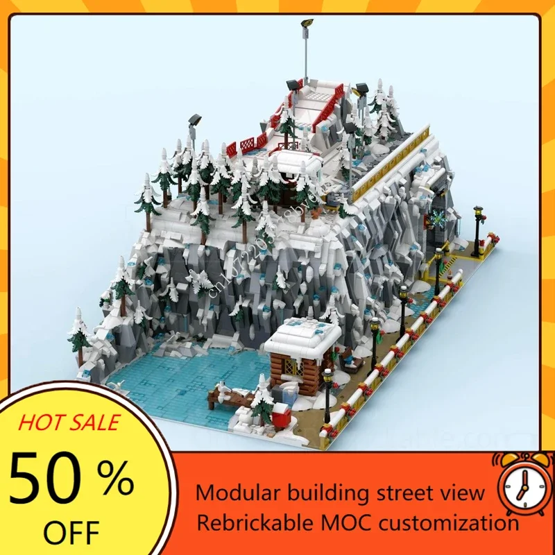 

5412PCS Winter Bay Modular MOC Creative street view Model Building Blocks Architecture DIY Education Assembly Model Toys Gifts