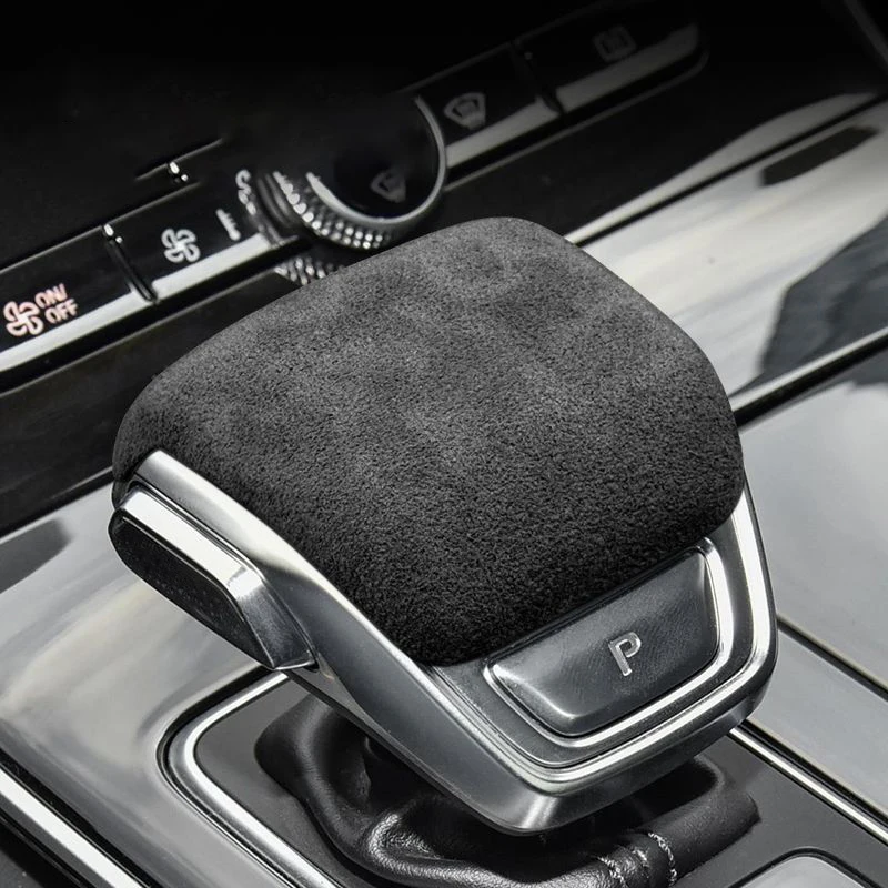 

Suede Leather For ROEWE RX5 PLUS RX5 MAX iMAX8 i6 MAX RX8 Car Gear Shift Knob Cover Protector Car Accessories Interior Trim