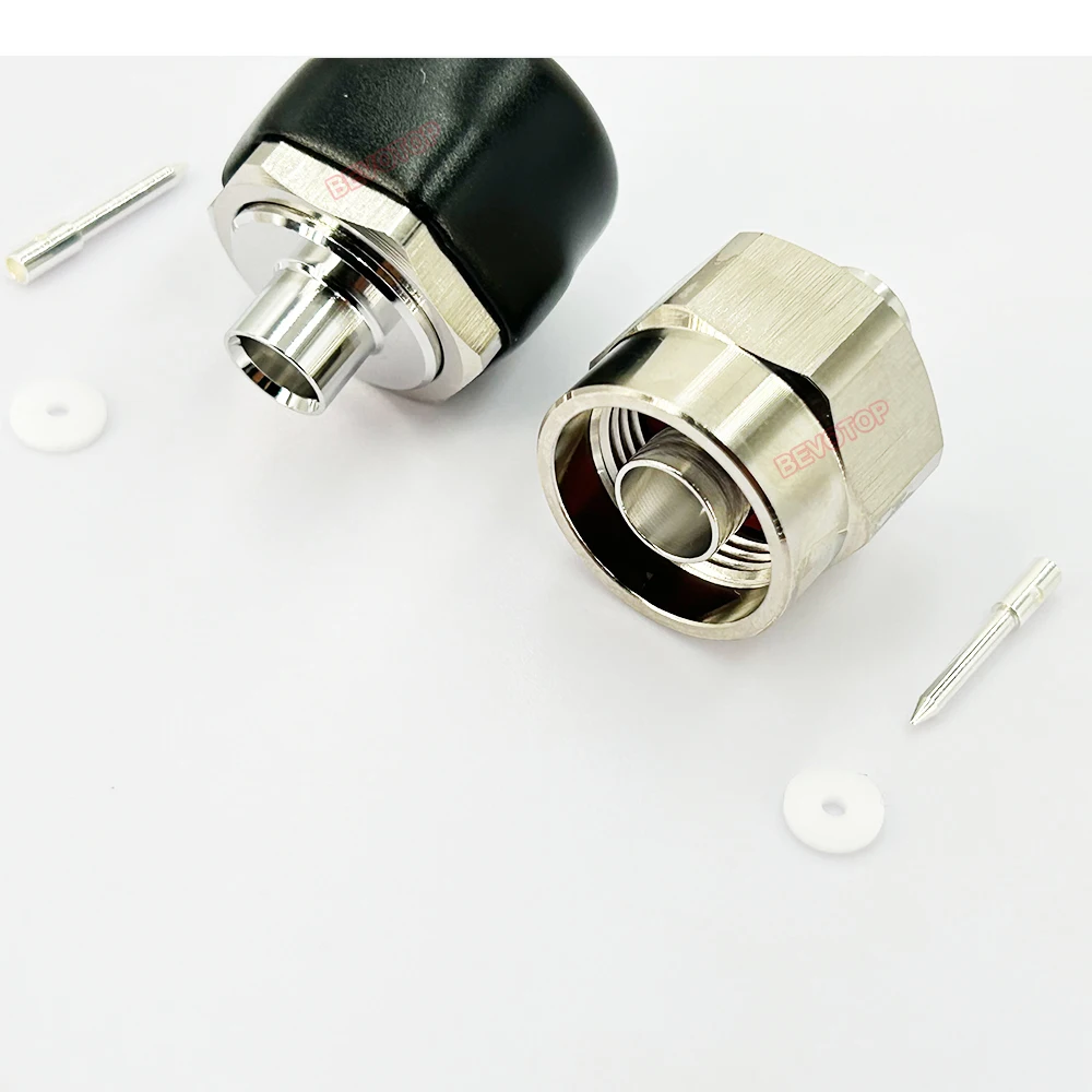 10PCS/LOT RG401 N Male Plug RF Coaxial Connector for RG-401 Cable BEVOTOP Connector