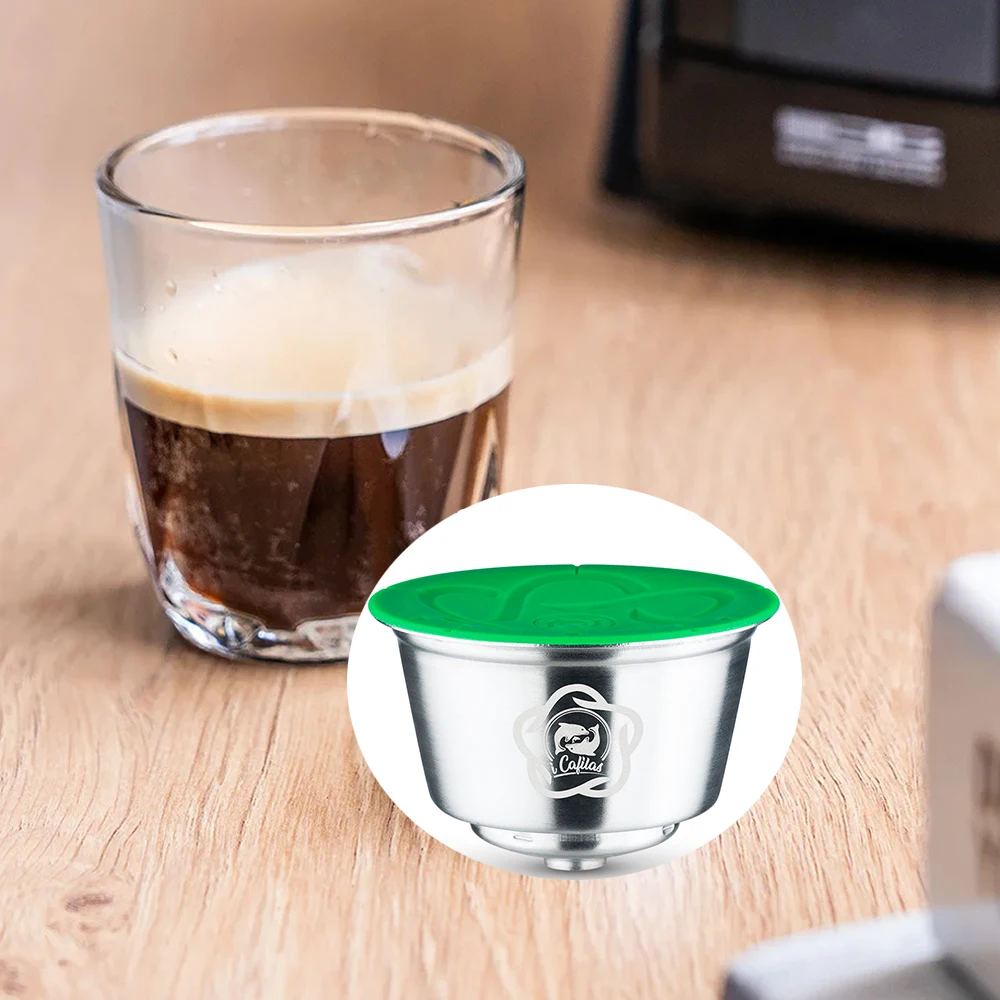 Reusable coffee Capsule for Dolce Gusto Refillable Pods Espresso Capsule Filter Stainles Steel