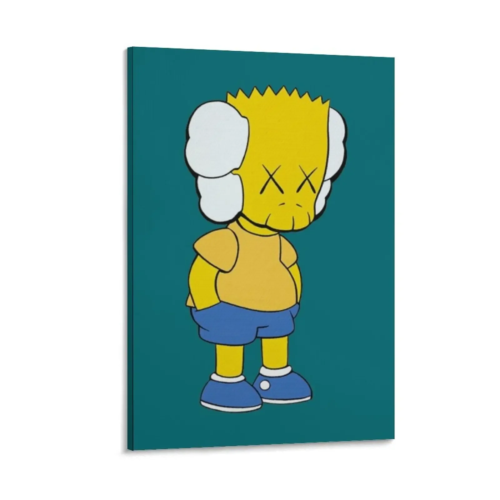 

simpson xx eyes Premium Canvas Painting painting room decor home and decoration