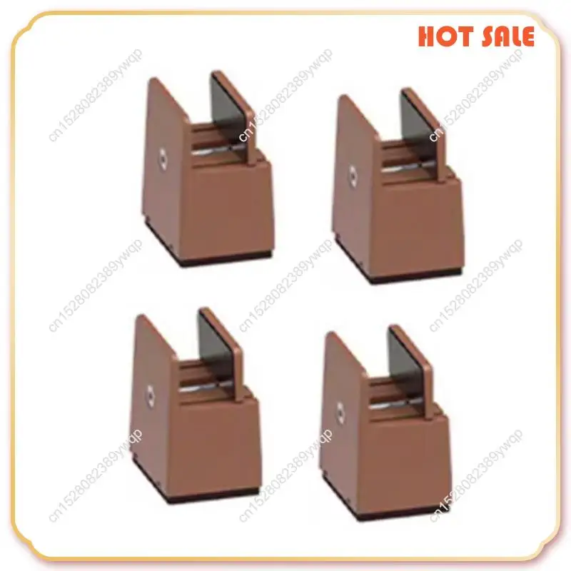 

ABFA 4PCS Adjustable Chair Feet Riser Screw Clamp 5Cm Heavy Duty Sofa Tables Bed Furniture Risers With Screw Clamp