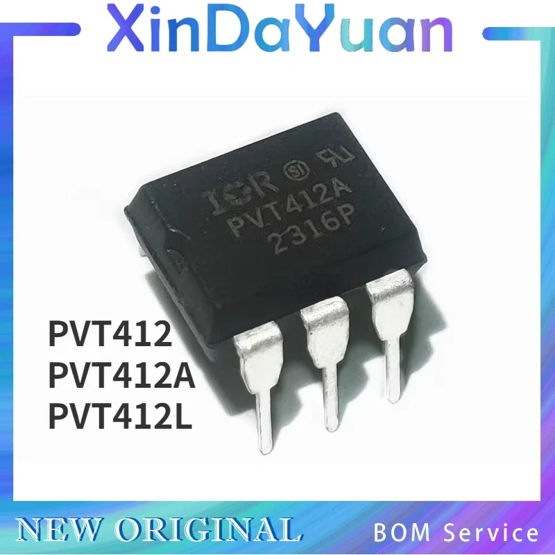 10 pcs PVT412  PVT412A  PVT412L DIP-6 Optocoupler Solid-state Relay