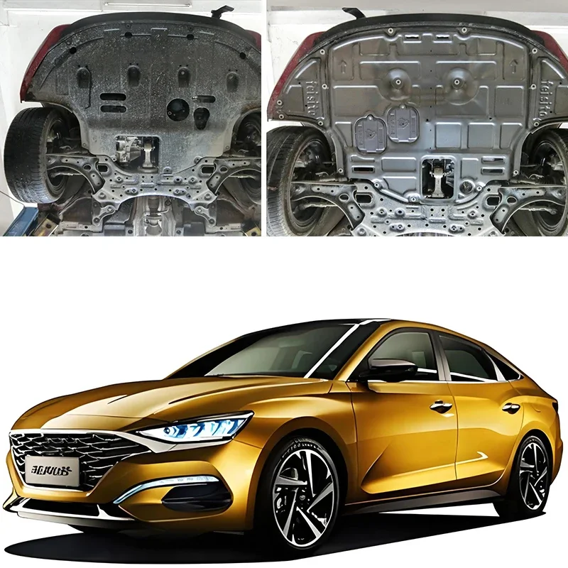 For Hyundai LAFESTA 2019-2024 1.4T 1.6T Engine Guard Splash Shield Mud Fender Cover Plate Fender Mudguard Protector