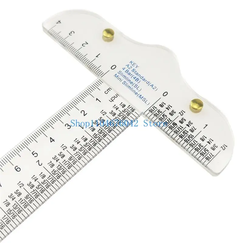652F Useful 6in T-Square Ruler for Handicraft Making Drawing Painting Measuring Tools