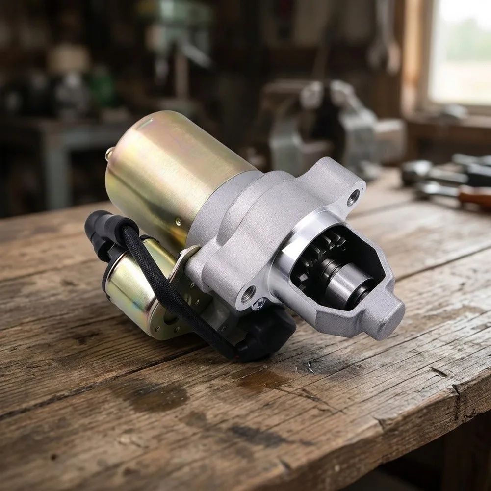 173F 177F Starter Motor With Copper Coil Metal Flange For Generator Set Water Pump For Tiller Small Engine Start Replacement