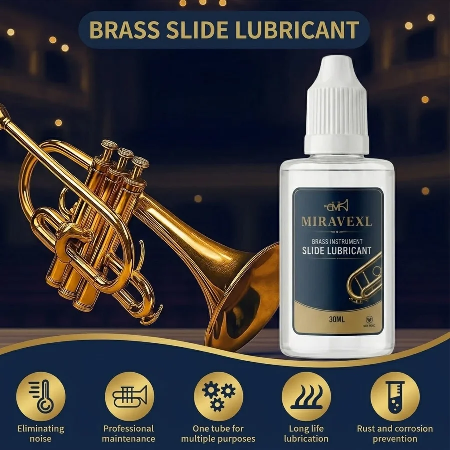 Brass Instrument Valve Oil 30m - Trumpet Valve Oil review and price