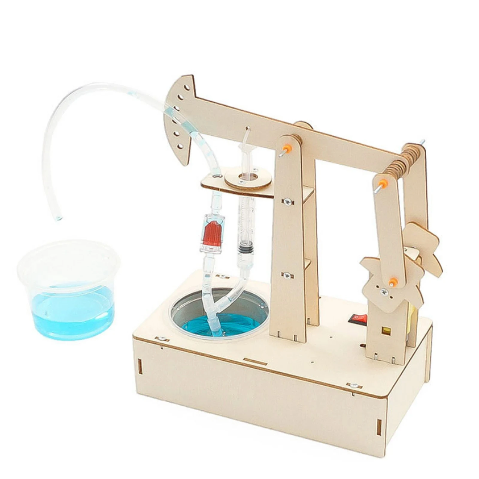 Giocattoli fai da te per bambini fatti a mano Tecnologia Unità di pompaggio Giocattoli Bambini Fai da te Kit di esperimenti scientifici Materiale scolastico per la casa Educativo G75