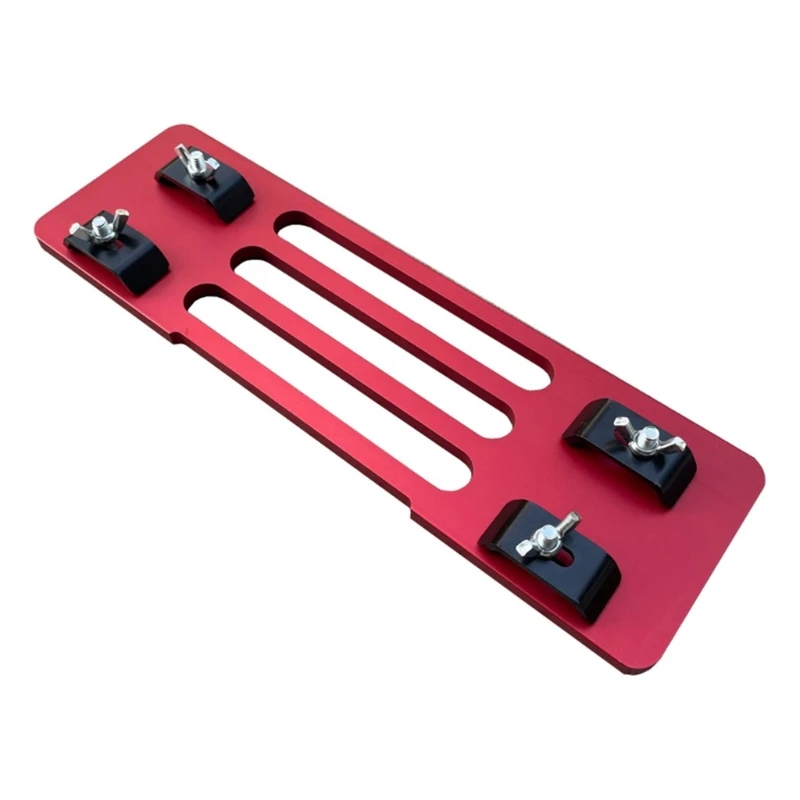 

Precisions Handsaw Guide Base Plate, Easy Installation Cutting Machine Accessories for Enhancing Woodworking Flexibility