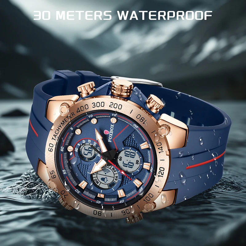 FOXBOX New Luxury Men‘s Watch - đánh giá và giá Luxury Watch Hublot