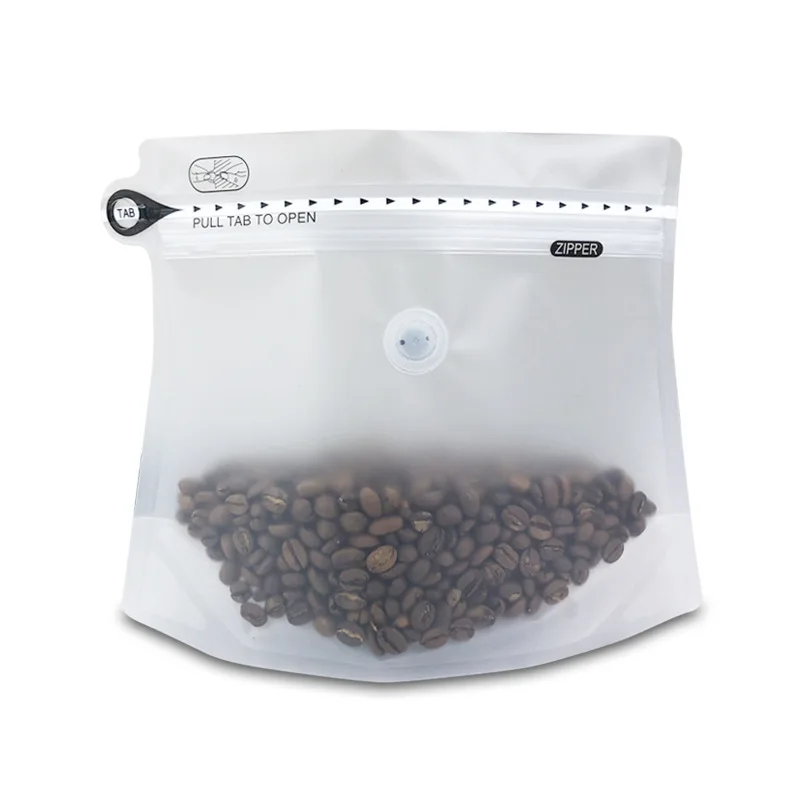 

20PCS Aluminum Foil Coffee Bean Bag Special-Shaped Food Packaging Bag Self-Supporting Coffee Bag