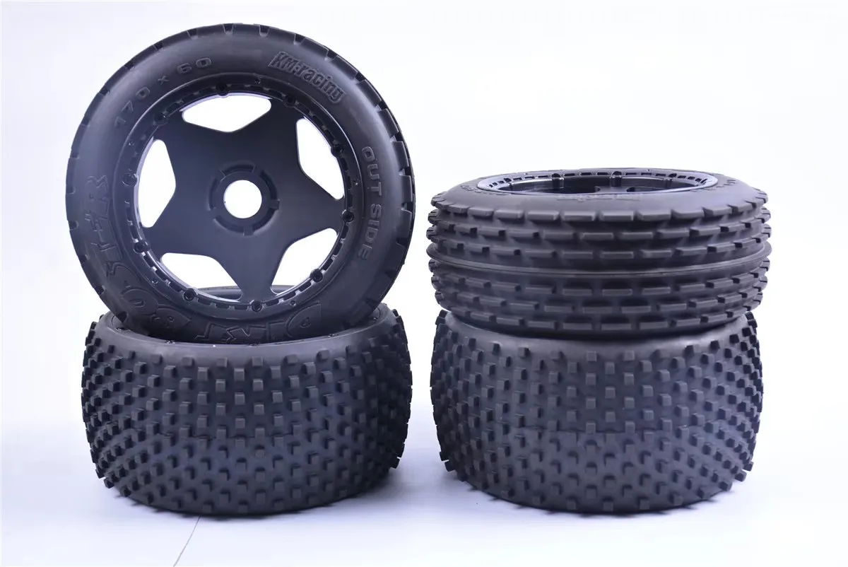 Hochfeste klassische Fünf-Sterne-Radreifenbaugruppe für 1/5 ROVAN ROFUN KM HPI BAJA 5B