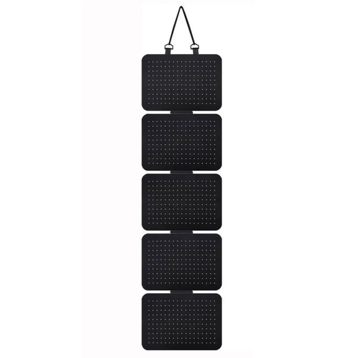 Hanging Enamel Lapel Pin Organizer with 5 Loose-leaf Board Pieces Removable Hanging Brooch Pin Storage Display Pages