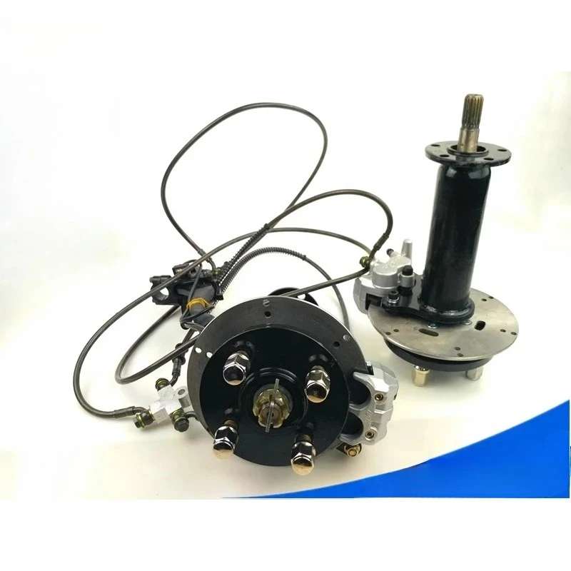 Electric Tricycle Accessories Tricycle Disc Brake Semi-Axle Disc Brake Rear Axle Split Tricycle Differential Rear Axle
