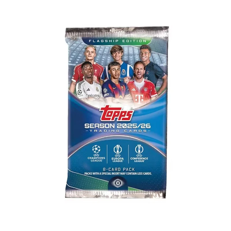 2025-26 Topps Flagship Edition Competitions Trading Collection Card Hanger Value Box Limited Signature Neymar