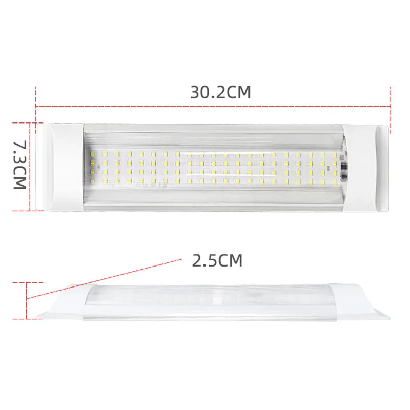 12-80V Wide Voltage 84 Led White Car Cab Reading Lamp For Cars Trucks Buses And Caravans Car Accessories