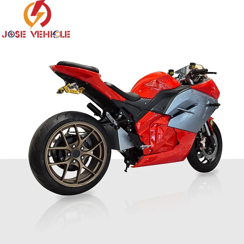 2024 Jose 3000w chain drive Center motor 120-130KM/h speed Adult Electric Motorcycle for sale