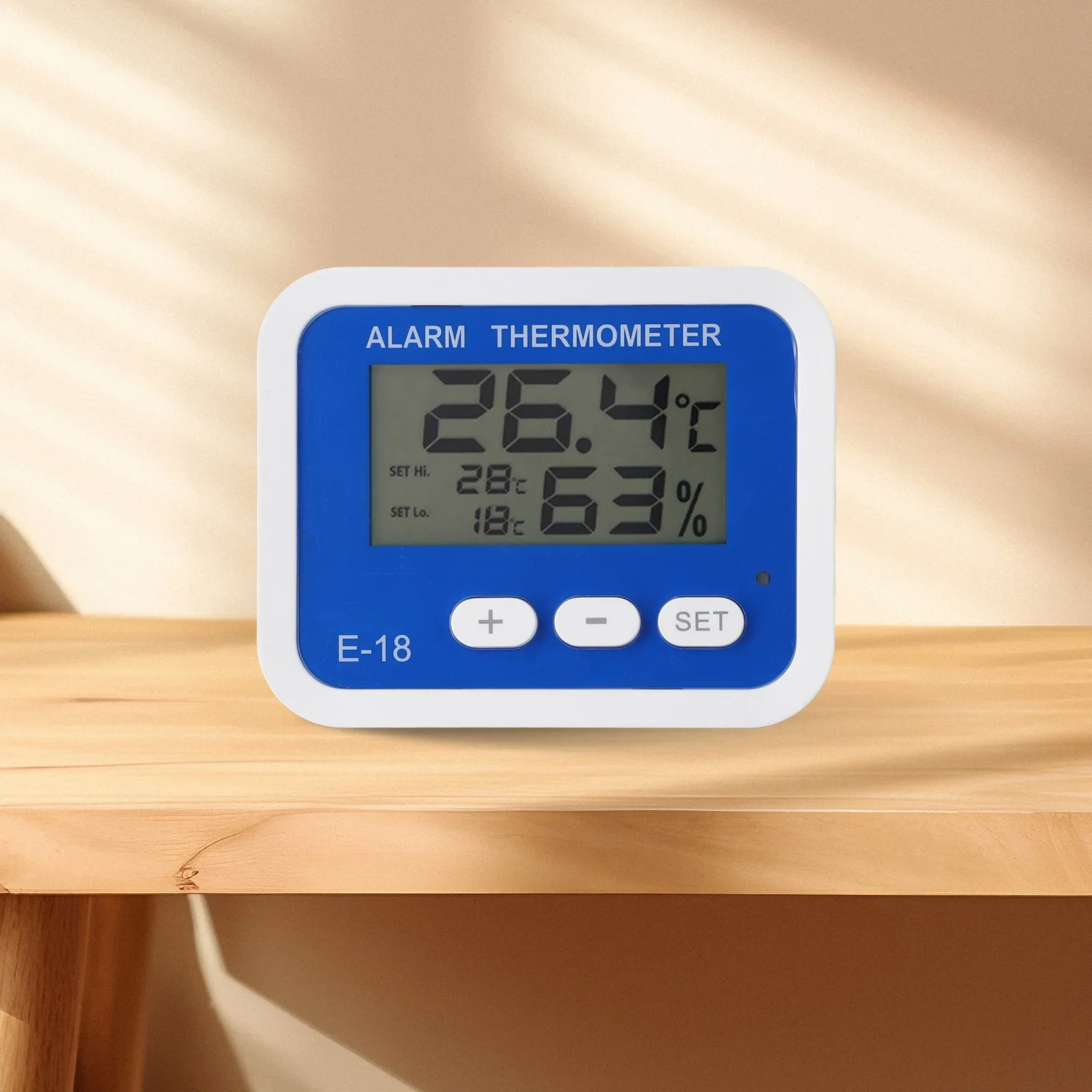This Digital Alarm Thermometer and Hygrometer Comes With a Probe to Accurately Measure Your Home's Environment Levels