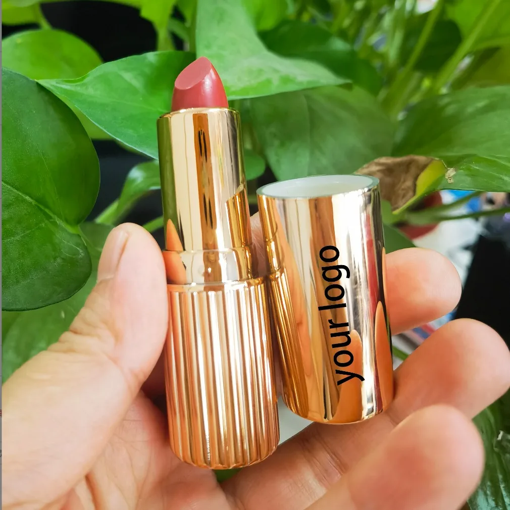White Square Tube Matte Lipstick Long Lasting Creamy Color Private Label Vegan Makeup Wholesale Custom Logo