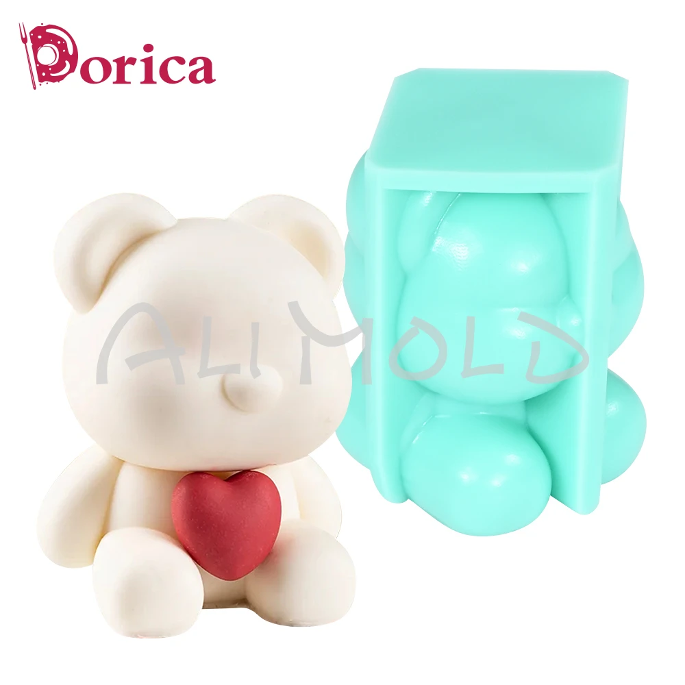3D Bear Candle Mold…