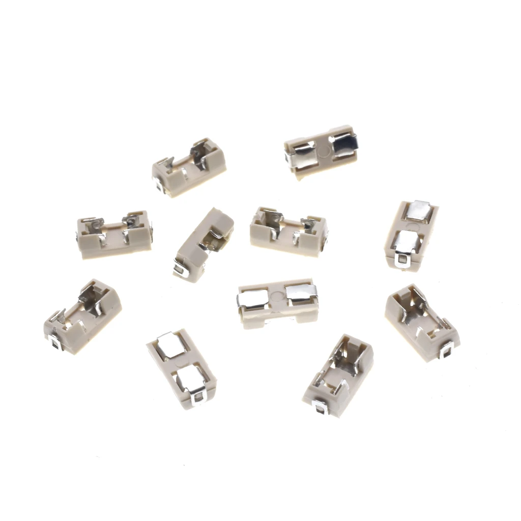 200PCS 1808 0451 SMD Fuse Holder Socket Fuse Box Base Transposon 6.1x2.69mm Temperature Plastic Shell Portafusibili