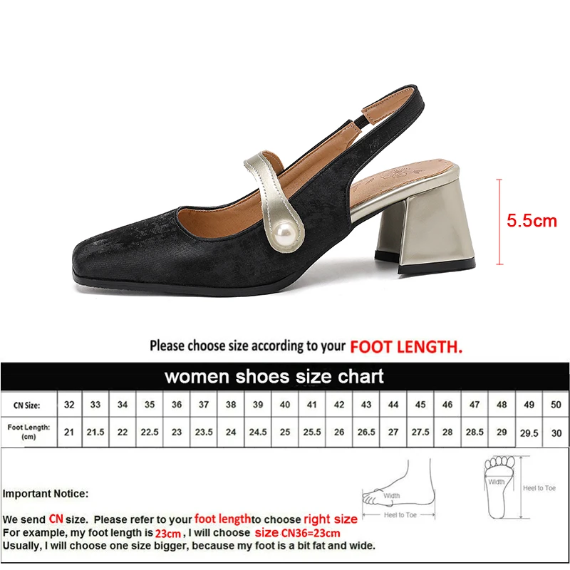 صنادل النساء صيف جديد ريترو عالية الكعب حزام اللؤلؤ موضة ساحة تو Slingback مضخات مكتب فستان الزفاف الأحذية الإناث