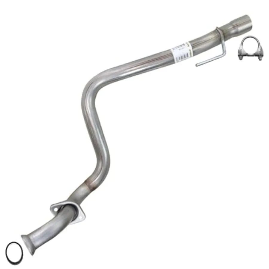 

Stainless Steel - Direct Fit Exhaust Front Pipe Compatible for Jeep Cherokee 1996-1999 4.0L - Include Gasket and Clamp