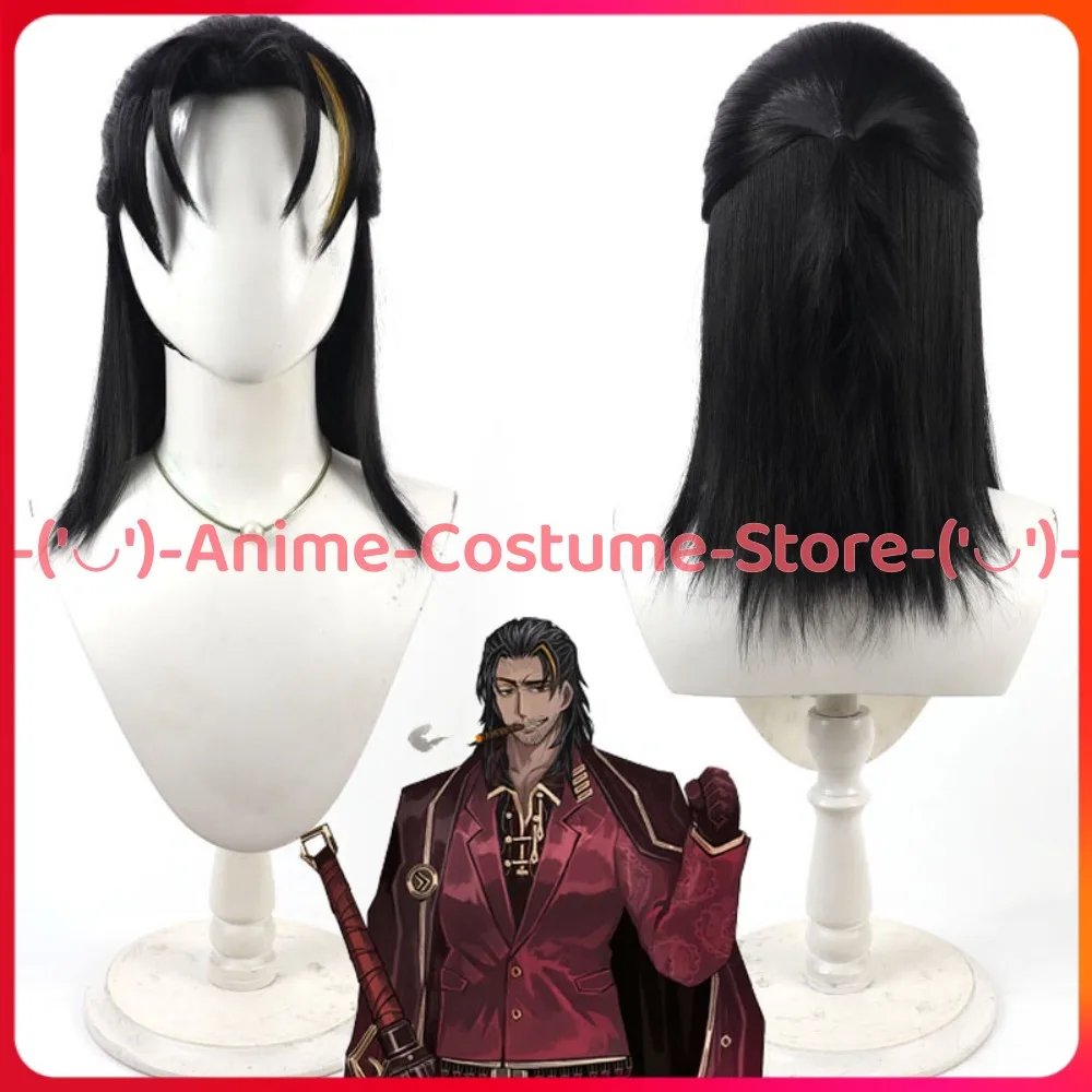 

Limbus Company Lei Heng Cosplay Wig Anime Game Character Halloween Carnival Party Costume Wigs Heat Resistant Synthetic Hair