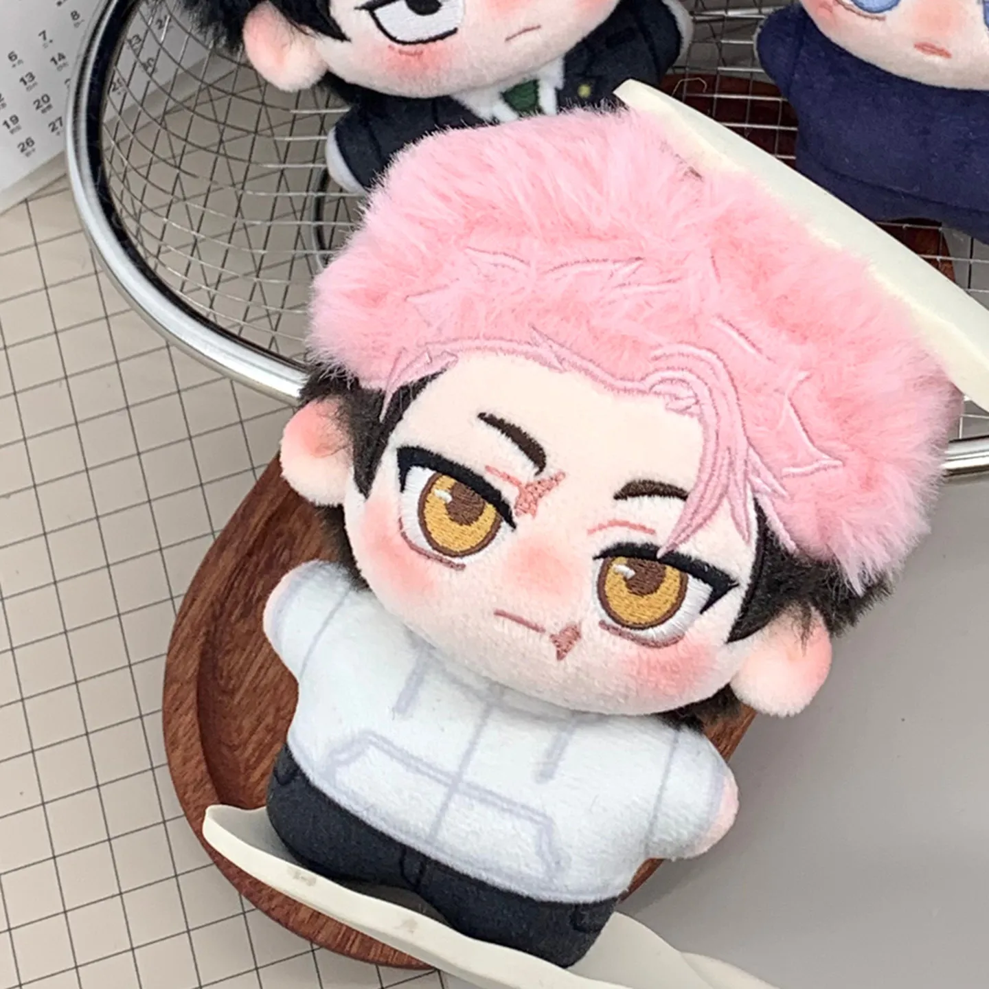 10cm Jjk Higuruma Hiromi Plush Doll Jujutsu Kaisen Merchandise Cosplay Geto Suguru Plush Toy Cotton Itadori Yuji Stuffed Doll image 3