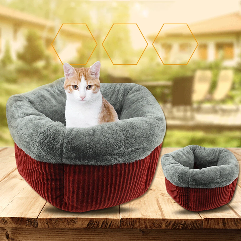 Cat Bed Warm Fleece Cozy Nest: The Ultimate Pet Comfort Review thumbnail