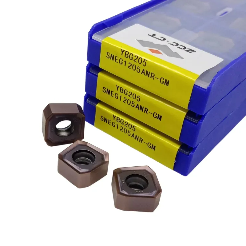 SNEG1205ANR-GM YB9320 SNEG1506ANR-GR YBG203 CNC Milling Cutter for Steel Stainless Steel MOQ 10pcs/box