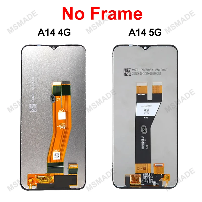 IPS For Samsung Galaxy A14 4G LCD SM-A145F A145M Display Touch Screen Digitizer For Samsung A14 5G SM-A146B LCD