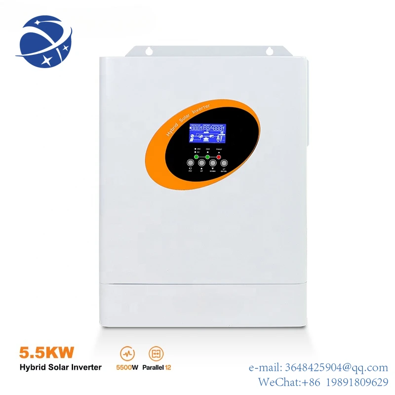 

YYHC Off-grid Invertor 5500w 48v Off Grid Hybrid Solar Inverter Mppt 100a 220v 5.5kw Offgrid Ibrido Inverter Power Pure Sine