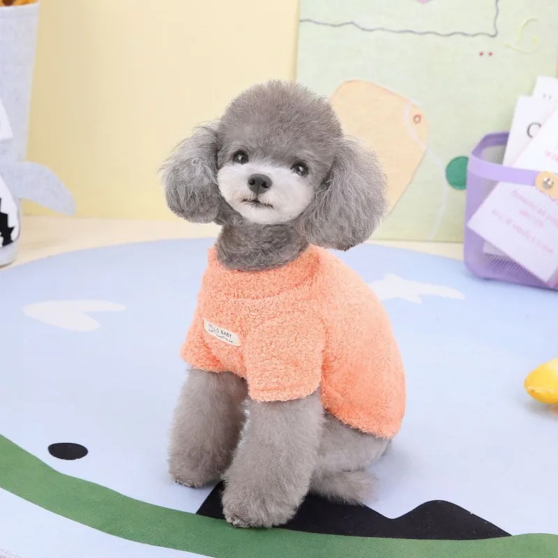 Winter Warmer Hundepullover für kleine Hunde Plüsch Hundekleidung Weicher Welpenmantel Jacke Chihuahua Teddy Bicon Welpenkleidung Hundebedarf – Detail 12