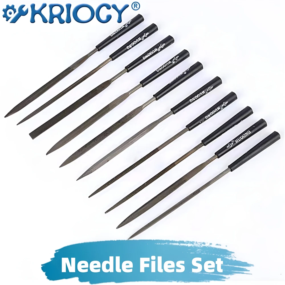 10pcs Diamond Mini Needle File Set DIY Wood Rasp File Needle Jewelry Polishing Carving Diamond File Handy Tools Ceramic Crafts