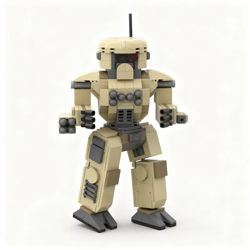 399pcs MOC Space Commando Model Building Blocks Christmas Gifts Creative DIY Collection Craft Birthday Display Art Assemble 3D