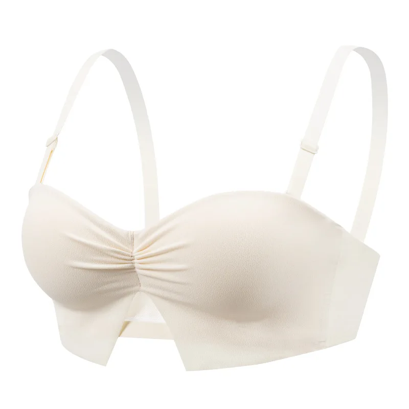 

Бесшовное женское нижнее белье, тонкий и красивый бюстгальтер на спине без косточек