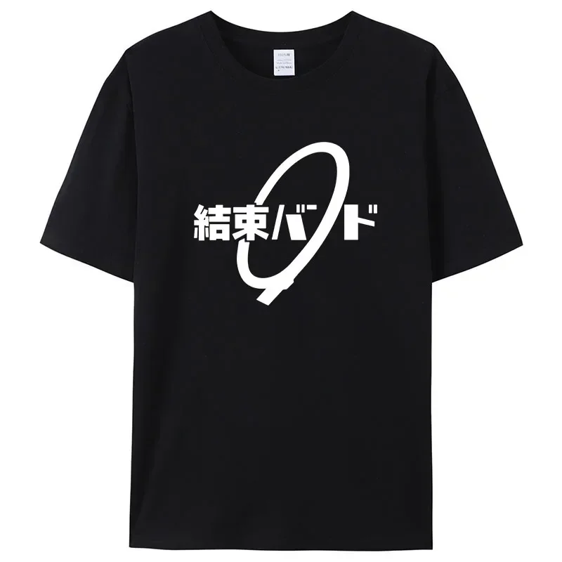 High Quality Cotton Oversized T-shirt Men's Fashion Loose Summer Japanese Animation Women's Short-sleeved Top Top Unisex